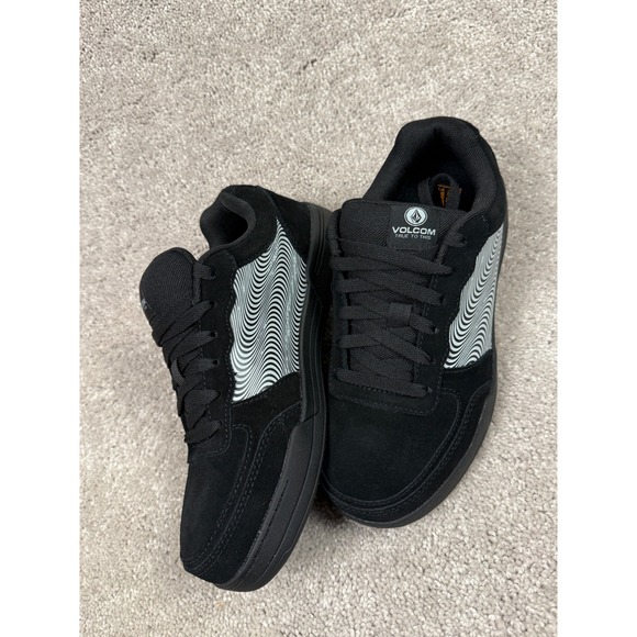 Volcom Workwear Hybrid Skate Inspired Workshoe Women's Sz 9 Black Composite Toe - Picture 11 of 16